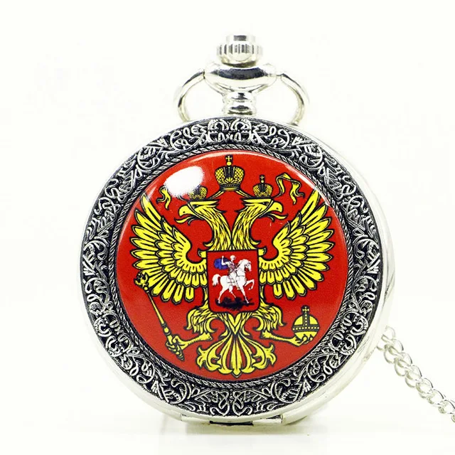 Модные Винтажные серебряные двойные крылья Феникса, эмалированные кварцевые флип-часы для мужчин, карманные часы на цепочке для мужчин и женщин PB609