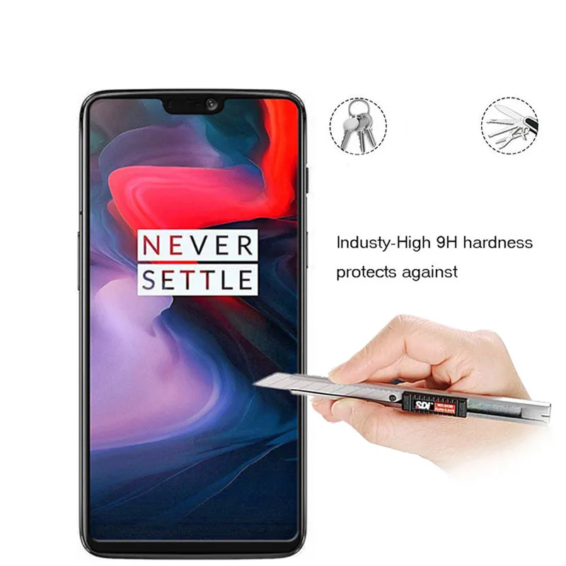 Oneplus 6, закаленное стекло, полноэкранная защитная пленка, закаленное стекло для One plus 6, защитное покрытие экрана, стекло, полный клей