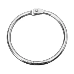 10 навесной кольца металлическое кольцо Craft Разделение петля для Скрапбукинг Фотоальбом Карта 40X35 мм