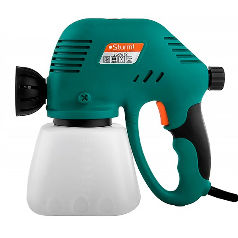 Распылитель электрический Sturm! SG9612 (Мощность 120 Вт, емкость бачка 1000 мл, производительность 300 мл/мин, регулировка скорости)