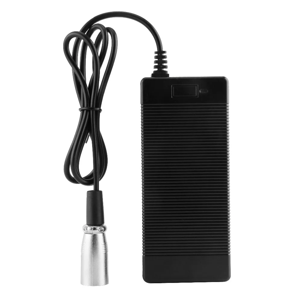 Günstig 36V Ladegerät 42V 2A elektrische fahrrad lithium batterie ladegerät für 36V lithium batterie pack mit 3  pin XLR Buchse stecker