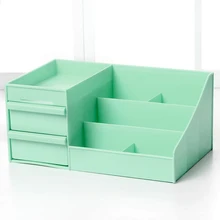 

Adjustable plastic make up storage/Cosmetic storage box/skin care makeup organizer rack