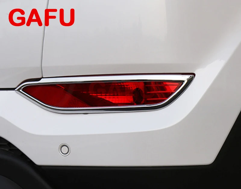 

For Hyundai Tucson 2015 2016 2017 Rear Fog Light Cover trim Tail Fog Lights Cover Frame ABS Exterior Car Styling Accessories