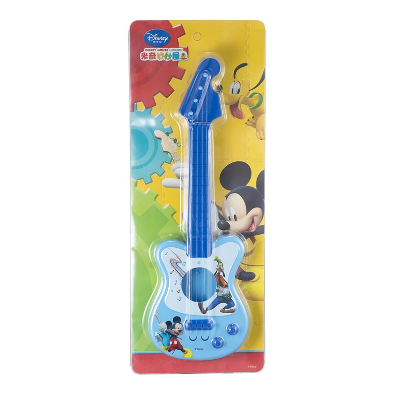 Дисней Микки Маус и принцесса 4 струнные игрушки мини-гитара детский музыкальный инструмент обучающая игрушка Детские интеллектуальные игрушки