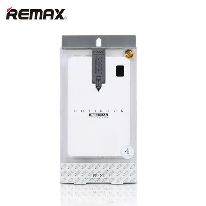 Remax Mobile power Bank 20000 мАч(с надписью 30000) 4 внешнее зарядное usb-устройство для аккумулятора универсальное Внешнее зарядное устройство