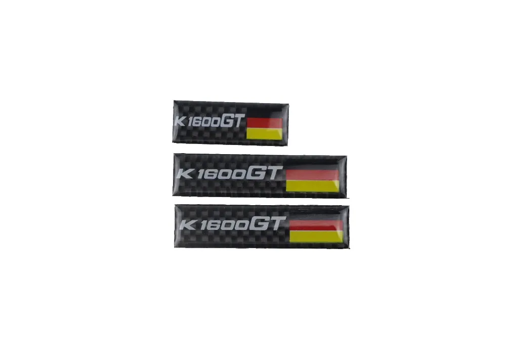 

KODASKIN 3M Carbon Sticker emblem decal For BMW K1600GT one set/3pieces