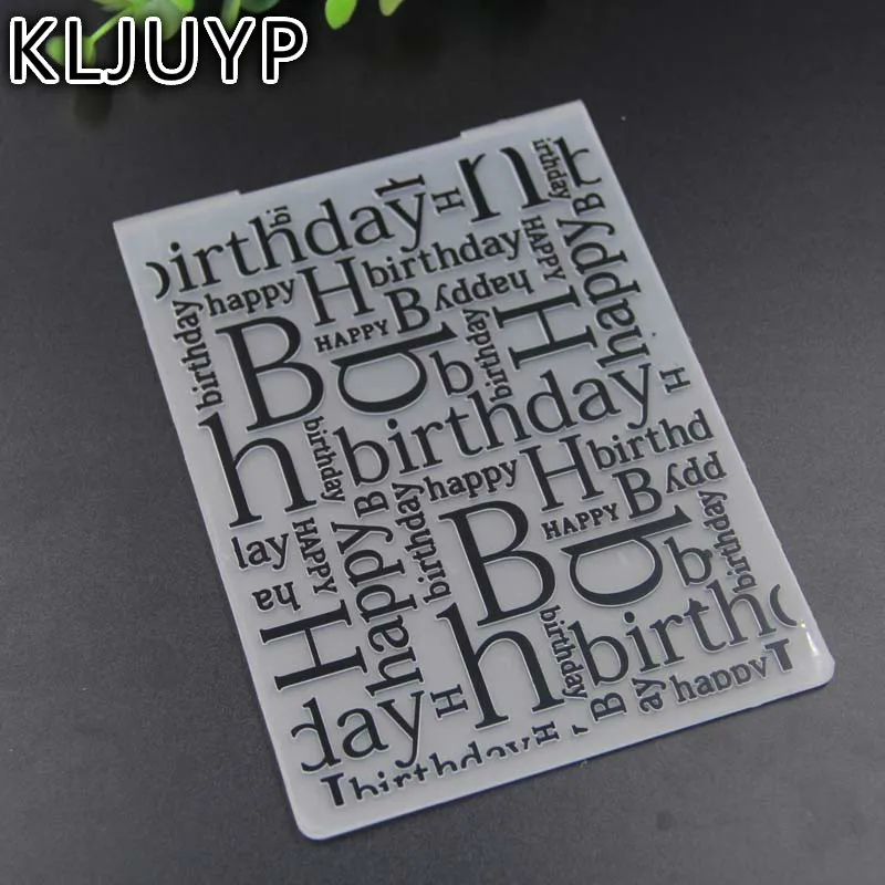 Dossiers Plastique Joyeux Anniversaire Pour Bricolage Scrapbooking Artisanat Carte Fournitures De Decoration Aliexpress Dossiers Plastique Joyeux Anniversaire Pour Bricolage Scrapbooking Artisanat Carte Fournitures De Decoration Aliexpress