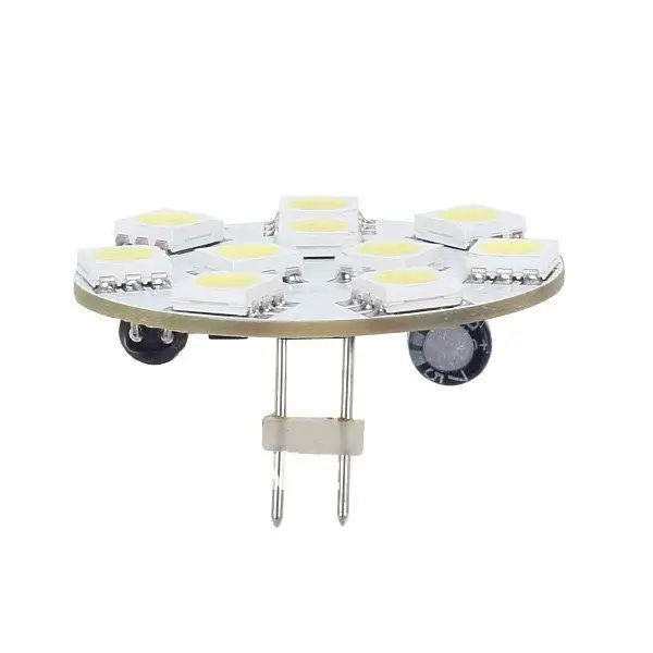 Светодиодная круглая плата G4 10 шт. SMD 5050 12 в пост. Тока 24 20 шт./лот|g4 led light|light greeng4 htc |