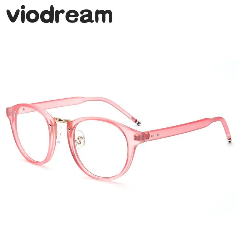 Viodream Ретро Круглый Очки Рамки простой зрелище Рамки близорукость рецепт очки оптический Очки Рамки oculos де грау купить на AliExpress