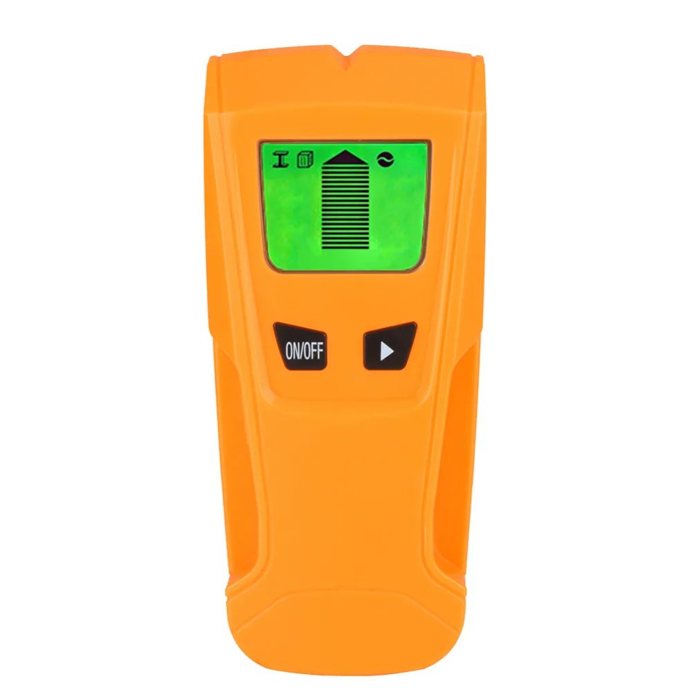 

LCD Metal Wood Studs Finder AC Voltage Wire Metal Detector Wall Scanner Metal Wood Core Center Detector automatic correction