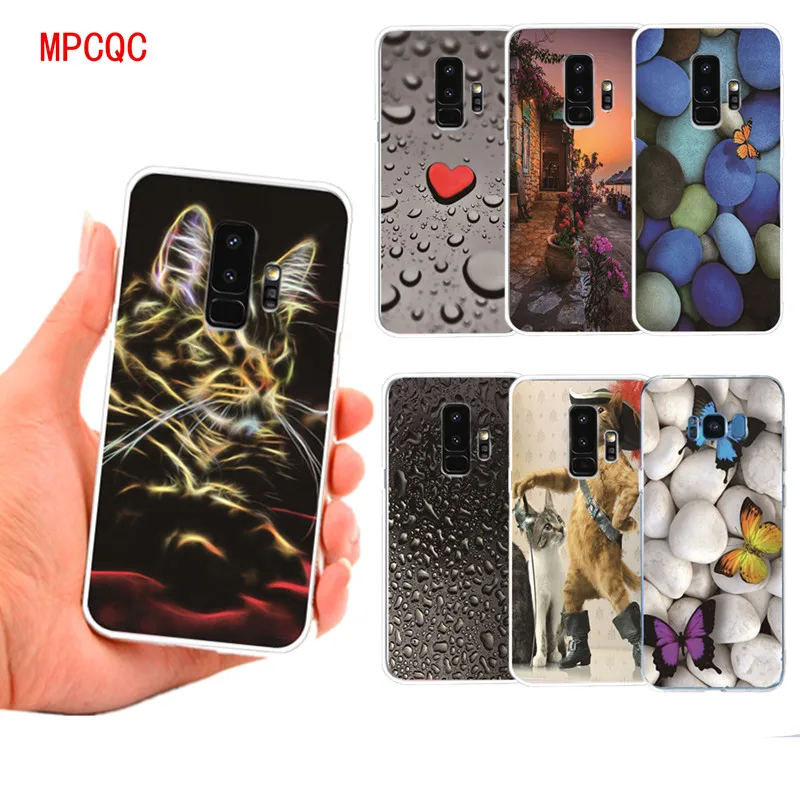 MPCQC Transparent Anti-knock TPU Silicon Phone Case for Samsung Galaxy Note 8 9 S9 S8 Plus J3 J5 J7 2017 high quality Cover case |