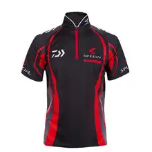 Мужская быстросохнущая дышащая летняя рыболовная рубашка с короткими рукавами профессиональная походная Спортивная одежда для велоспорта Солнцезащитная одежда для рыбалки