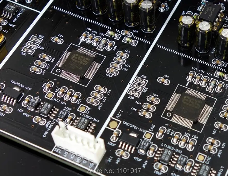  Weiliang Audio 2019 DC300 Dual ES9038PRO DSD Equilibrato Decoder HIFI EXQUIS Amanero I2S DAC USB Bl