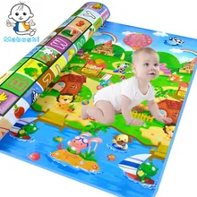 Maboshi Waterproof Double-Sides Children Play Mat Kids Game Mat Rugs Baby Crawling Mat Soft Eva Foam Carpet Child Baby toys