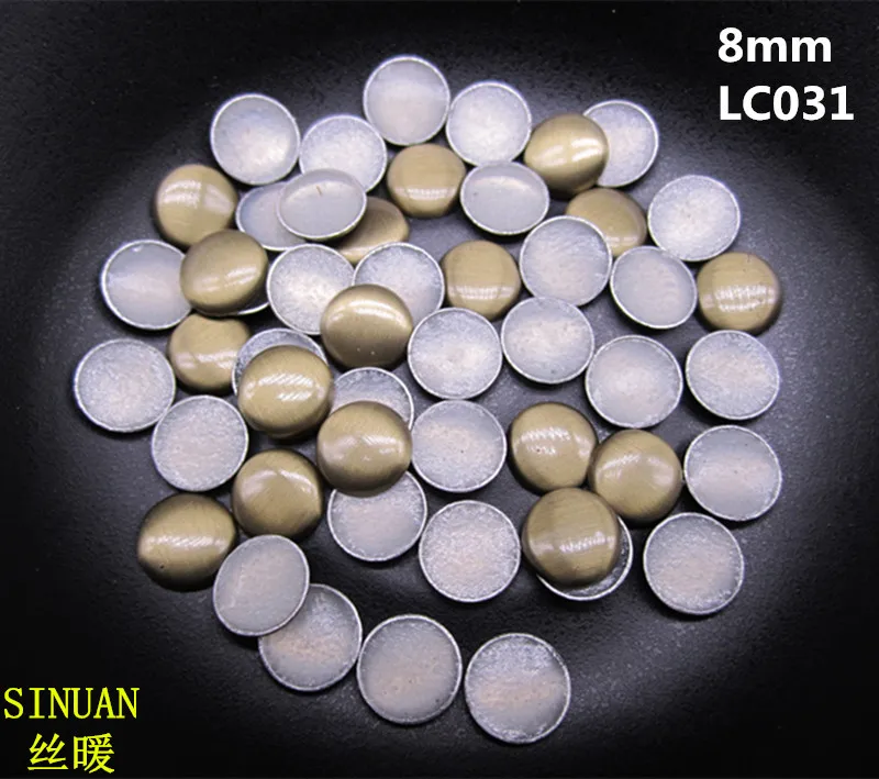 Шпильки в стиле панк с горячей фиксацией медные шпильки круглые заклепки для