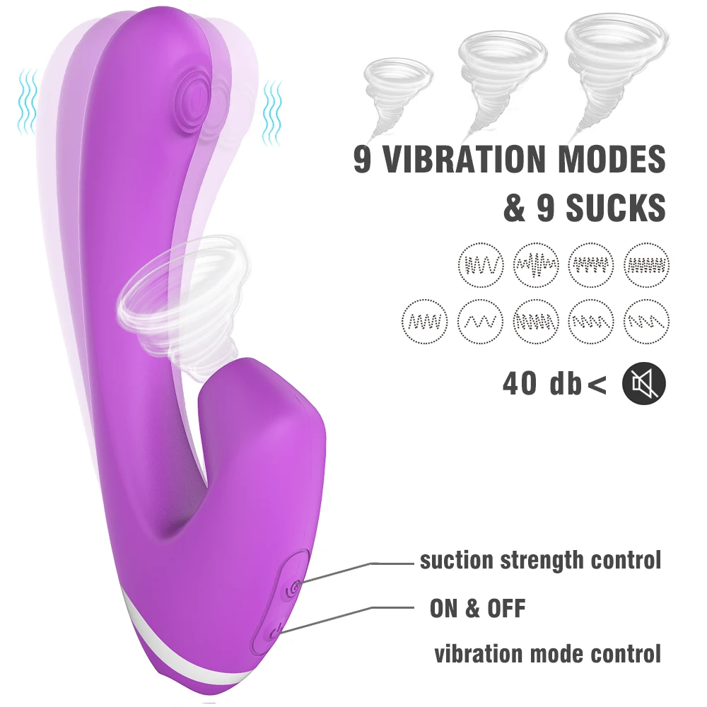 S-HANDE Multi скорость Мощный сосание фаллоимитаторы вибратор для женщин волшебная палочка для G Spot и вагинальный для женщин мастурбатор эротич