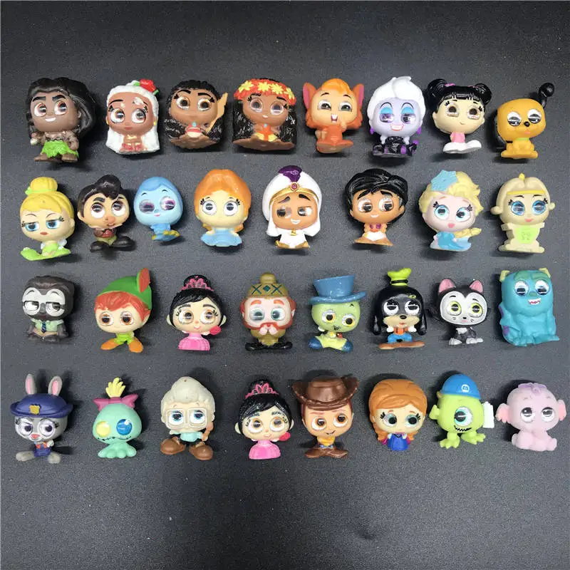 

AOSST original Mickey Doll Doorables Series 1&Series 2 Princess Doll buzz stitch Zootopia Kid Toy MINI SIZE Rare Collection