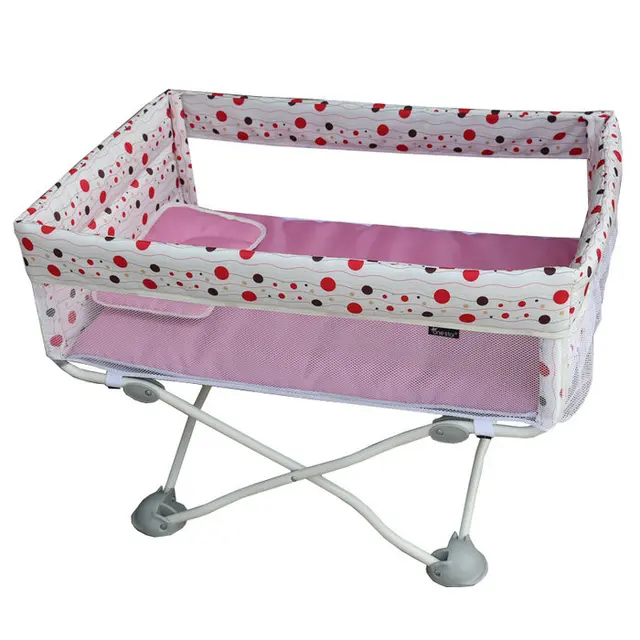 fold Baby Travel Crib, light 4.3kg Infant cot, can take on plane baby
