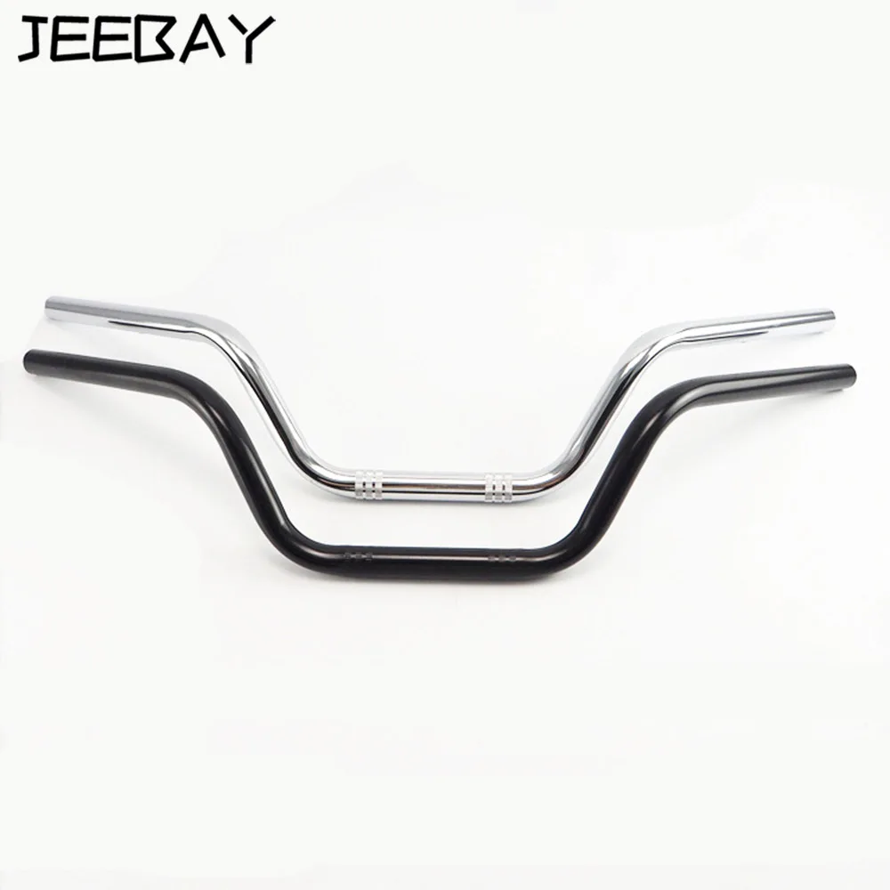 7/" 22 мм мотоцикл руль перетащите прямо бар ретро мотоцикл квадратной пластины модификации аксессуары для Honda CG125