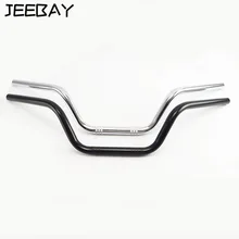 7/" 22 мм мотоцикл руль перетащите прямо бар ретро мотоцикл квадратной пластины модификации аксессуары для Honda CG125