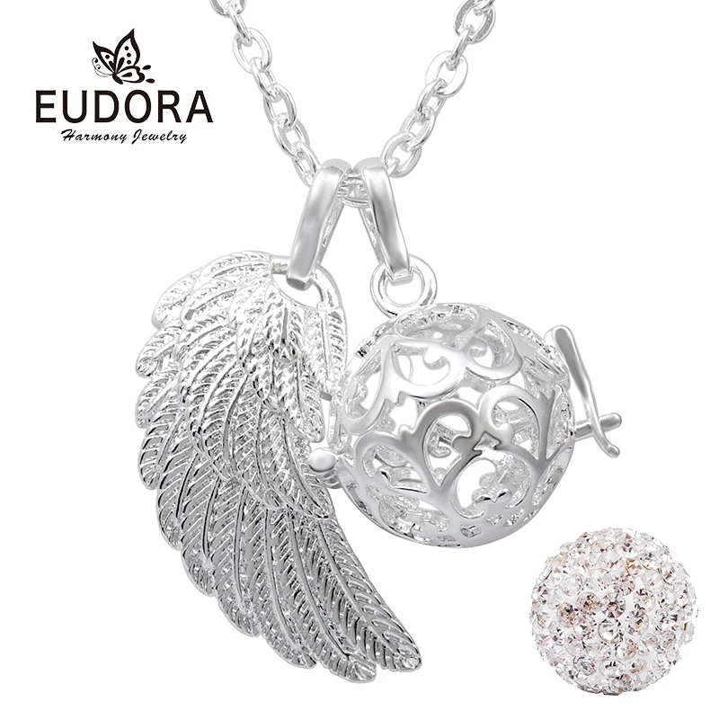 

Eduora 16mm Harmony Bola Pendant Fit 16mm Chime Ball Maternity Jewelry Pregnant Floating Locket Pendant FH108 Clearance price