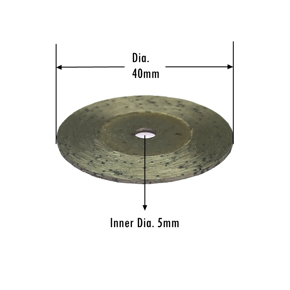1 шт. диаметр. 40 мм алмазный спеченный отрезной круг M10 шлифовальный станок для резьбы по камню гравировки