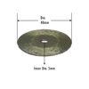 1 piece Dia. 40mm Diamond Sintered Cutting Wheel M10 Grinder for Stone Carving Engraving ► Photo 3/4