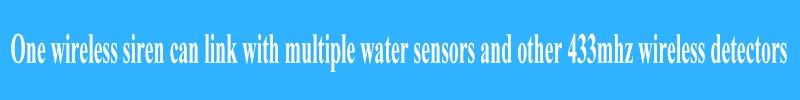 Water Leakage Siren Alarm Kit 02