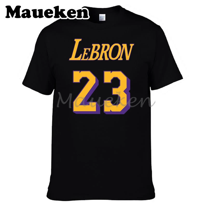 

Men KING LeBron James 23 LA LABRON T-shirt Clothes T Shirt Men's tshirt for Los Angeles fans gift o-neck tee W19041502