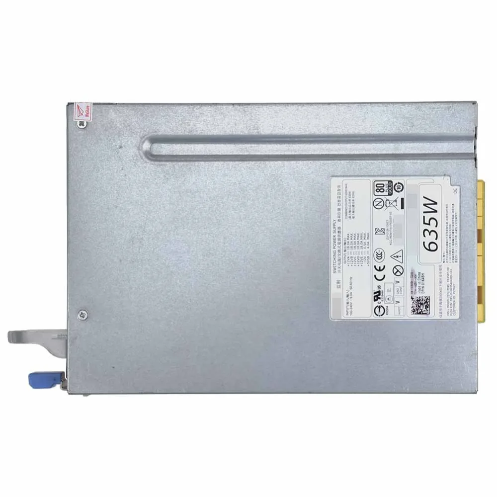 Для DELL T5600 T3600 635 Вт серверный источник питания NVC7F 01K45H F635EF 00D635EF питания|Блоки для