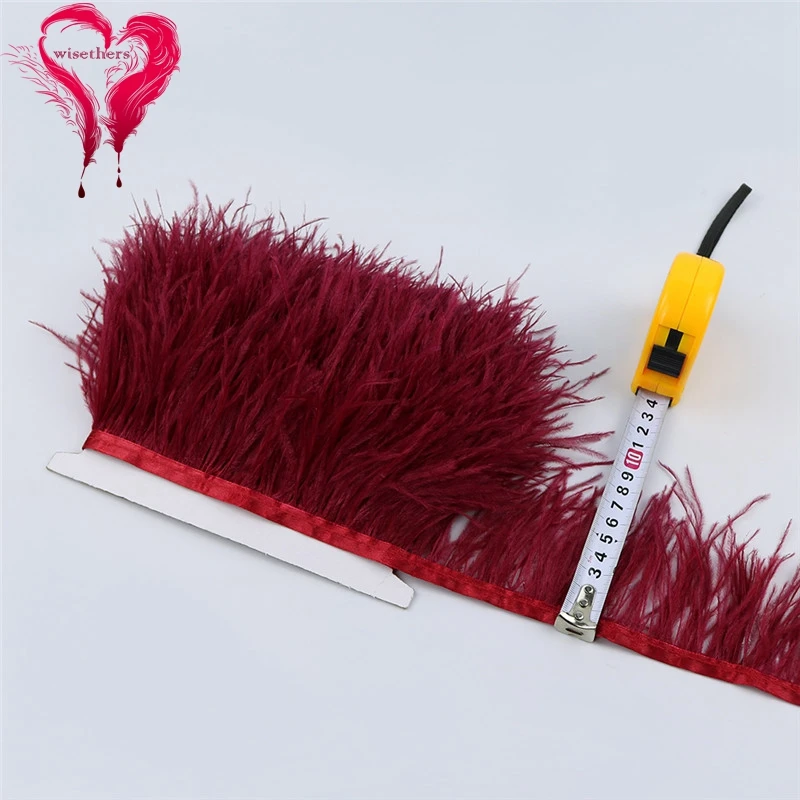 O7 8-10cm ostrich feather trims 5