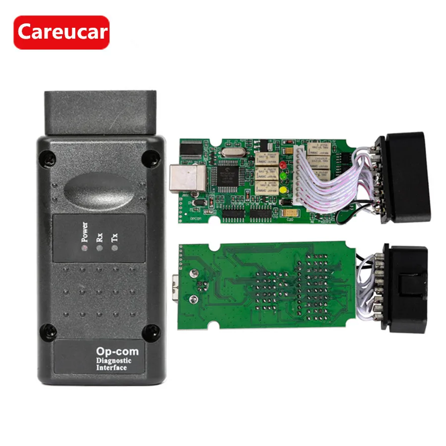 

Opcom OP-Com Firmware V1.7 2010 /2014V Can OBD2 for OPEL with Single Layer PCB