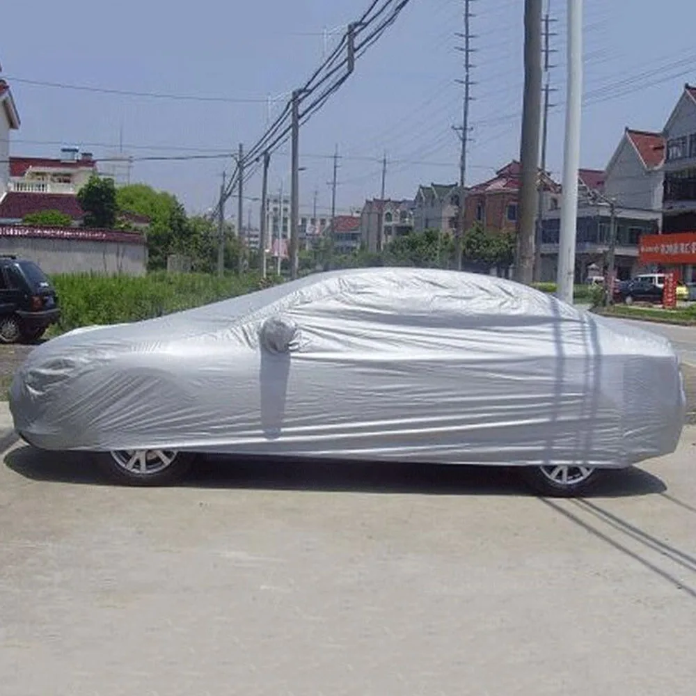 Внутренние полностью автомобильные Чехлы Размер S/M/L/XL Крытый Открытый полный автомобильный чехол Защита от солнца УФ снег пыль дождь устойчивый автомобиль бесплатно