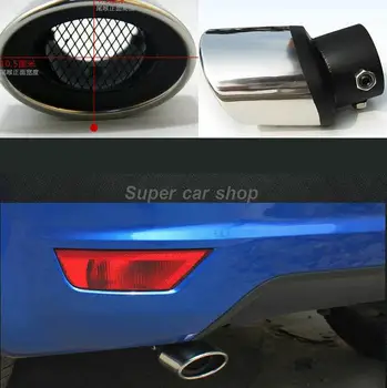 

stainless steel tail pipes muffler modification for Peugeot 208 308 408 206 307
