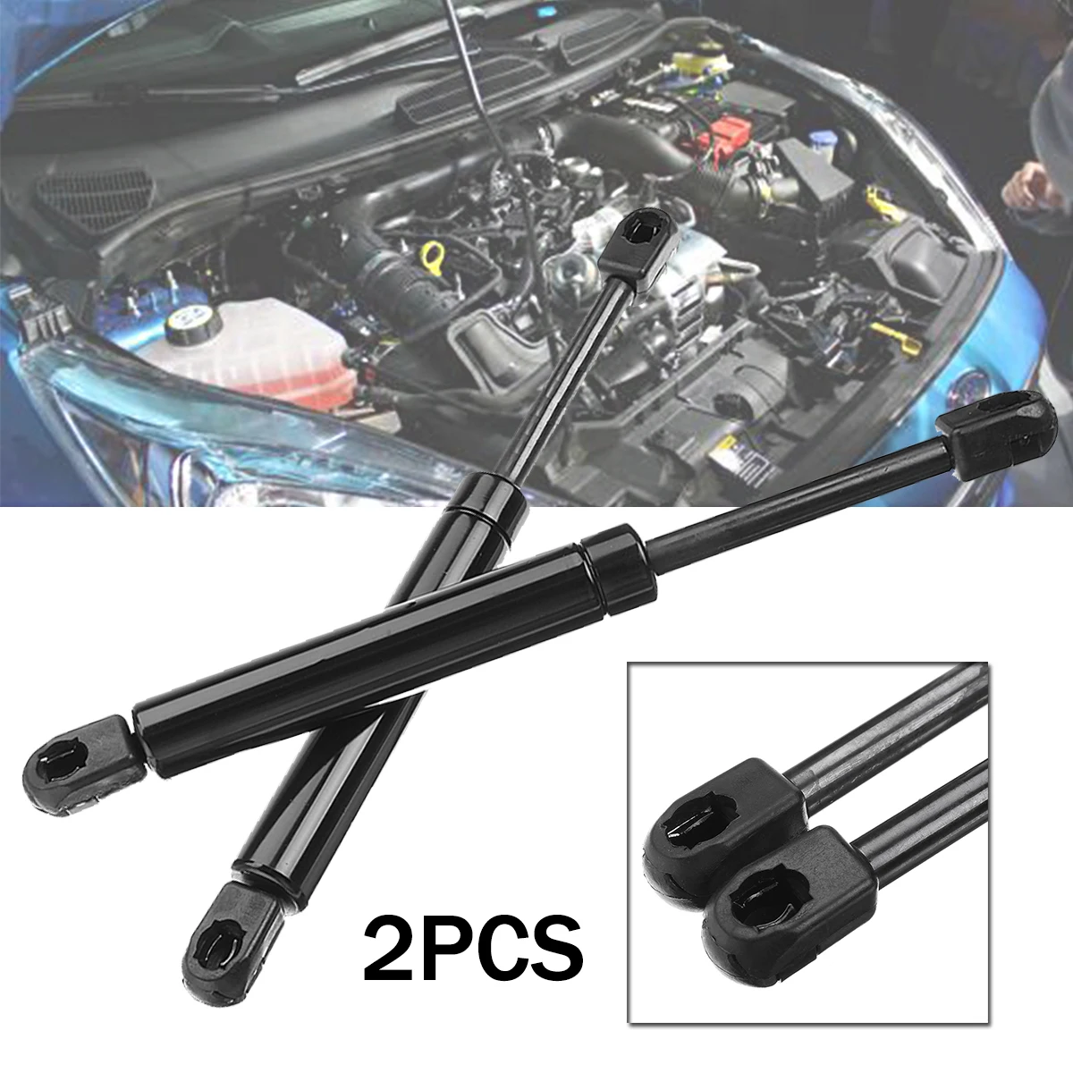 

2Pcs For Ford for Mondeo MK3 2000 2001 2002 2003 2004 2005 2006 2007 Car-Styling Bonnet Gas Springs Struts Hood Shock Lifters