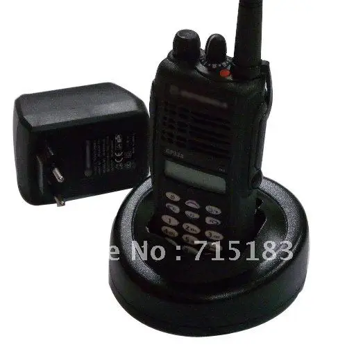 

Free shipping GP338 VHF/UHFProfessional two-way radio with keypad and LCD display