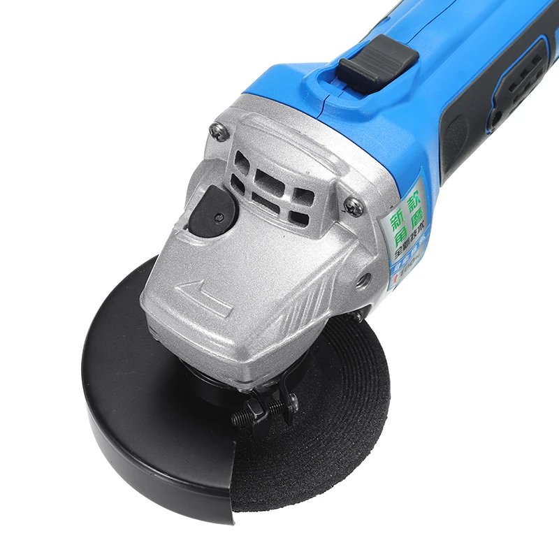 

100LAG Blue 11000rpm Angle Grinder 36V Cordless Lithium-Ion Grinding machine Electric grinder Angle Grinder grinding Power Tools
