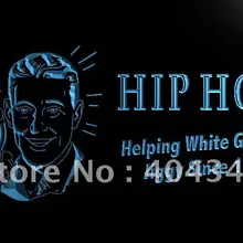 LB171 хип-хоп помощь белый парень jiggy бар светодиодный неоновый свет знак домашнего декора ремесла