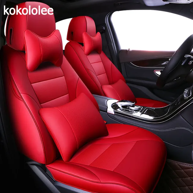 kokololee custom real leather car seat cover for Jaguar XJ XF XE