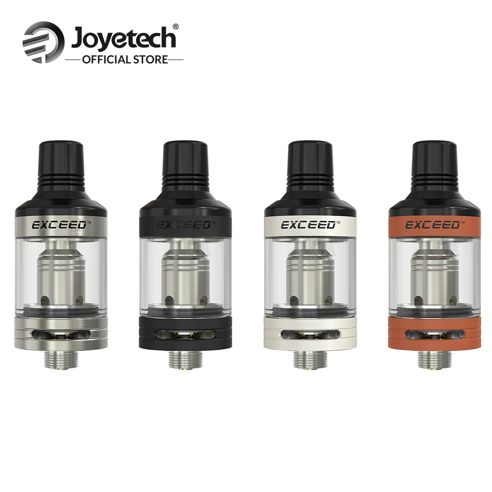 Original Joyetech EXCEED D19 Atomizer With 2ml Capacity Tank EX 0.5ohm DL. Head/1.2ohm MTL. EX Head Electronic Cigarette
