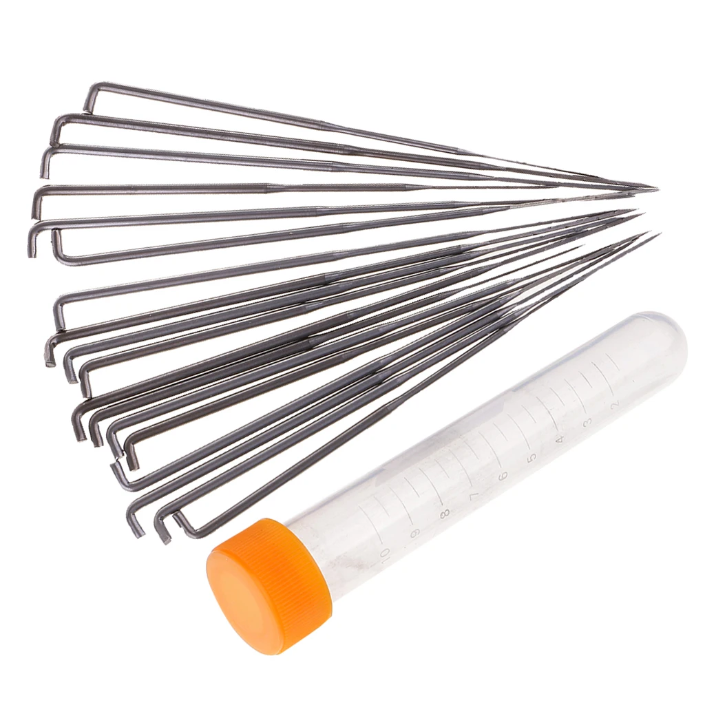 

fityle 18pcs Assorted Stitching Punch Needles Felting Needles with Storage Case