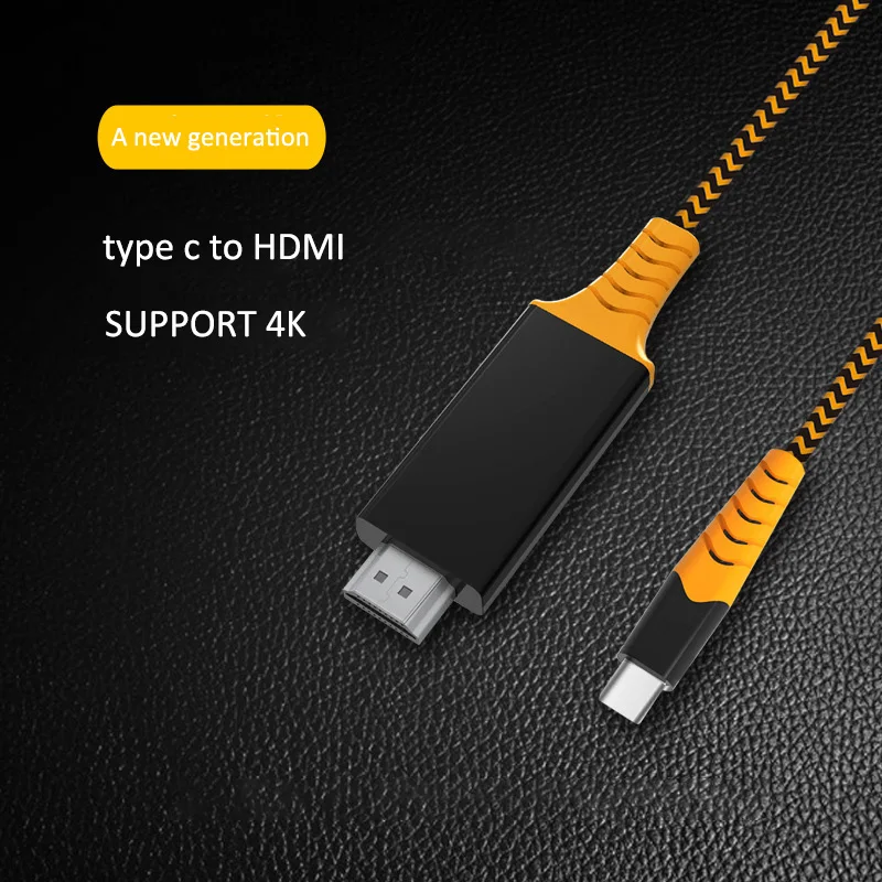 4K 60 Гц USB C type c к HDMI 4K кабель адаптер USB C HDMI Thunderbolt 3 для Macbook pro samsung s8 s9 s10 huawei mate 20 P30 PRO