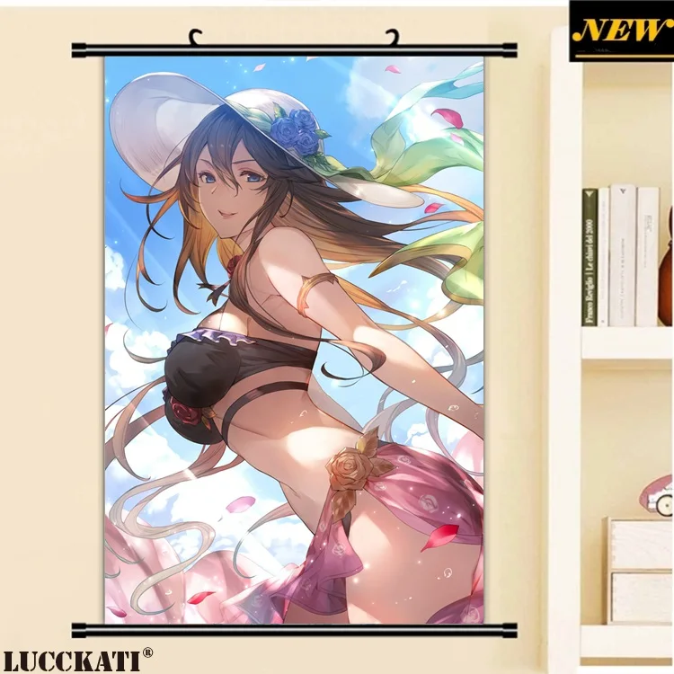 40X60 см грансиний Фэнтези уши животных бикини сексуальный loli мультфильм аниме