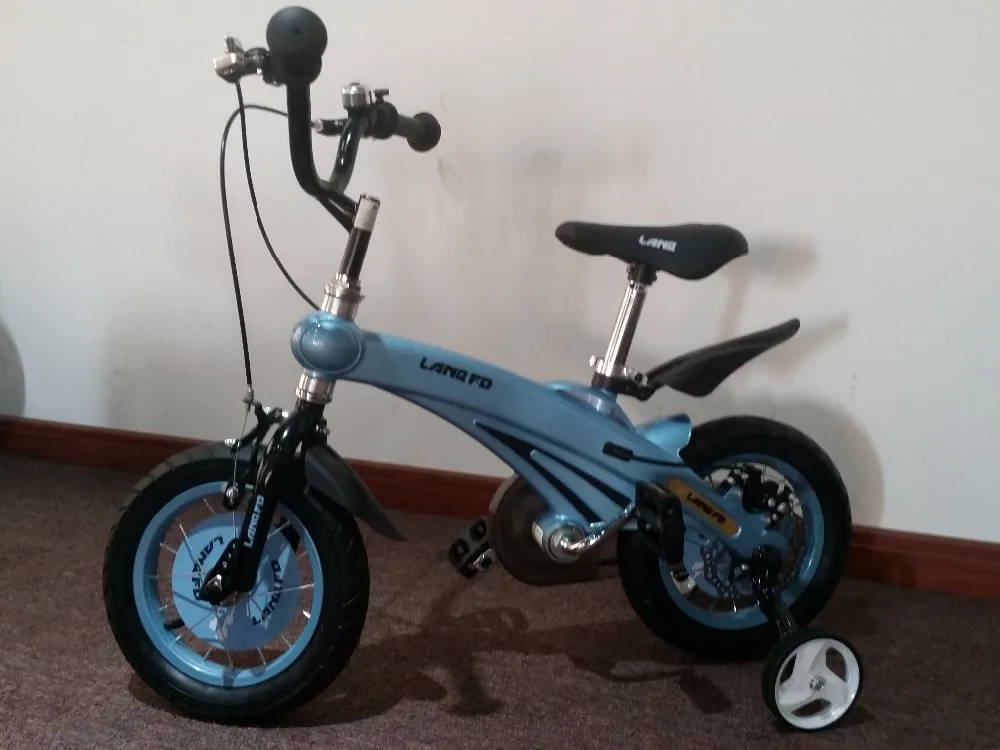 Discount 12inch LAN Q Kids bicycles Magnesium alloy bike disc brakes bicycle 14inch bike 16inch bike 11