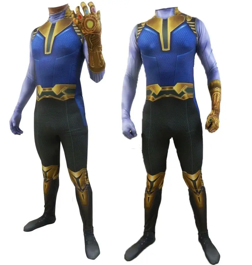 New Kids Avengers Endgame Thanos Costume Mask Infinity Gauntlet Glove Halloween Costumes for Boys Marvel Superhero Cosplay New Kids Avengers Endgame Thanos Costume Mask Infinity Gauntlet Glove Halloween Costumes for Boys Marvel Superhero Cosplay