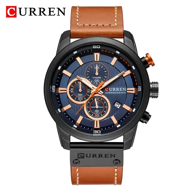 Curren Luxury Waterproof Men's Chronograph Sport Watch