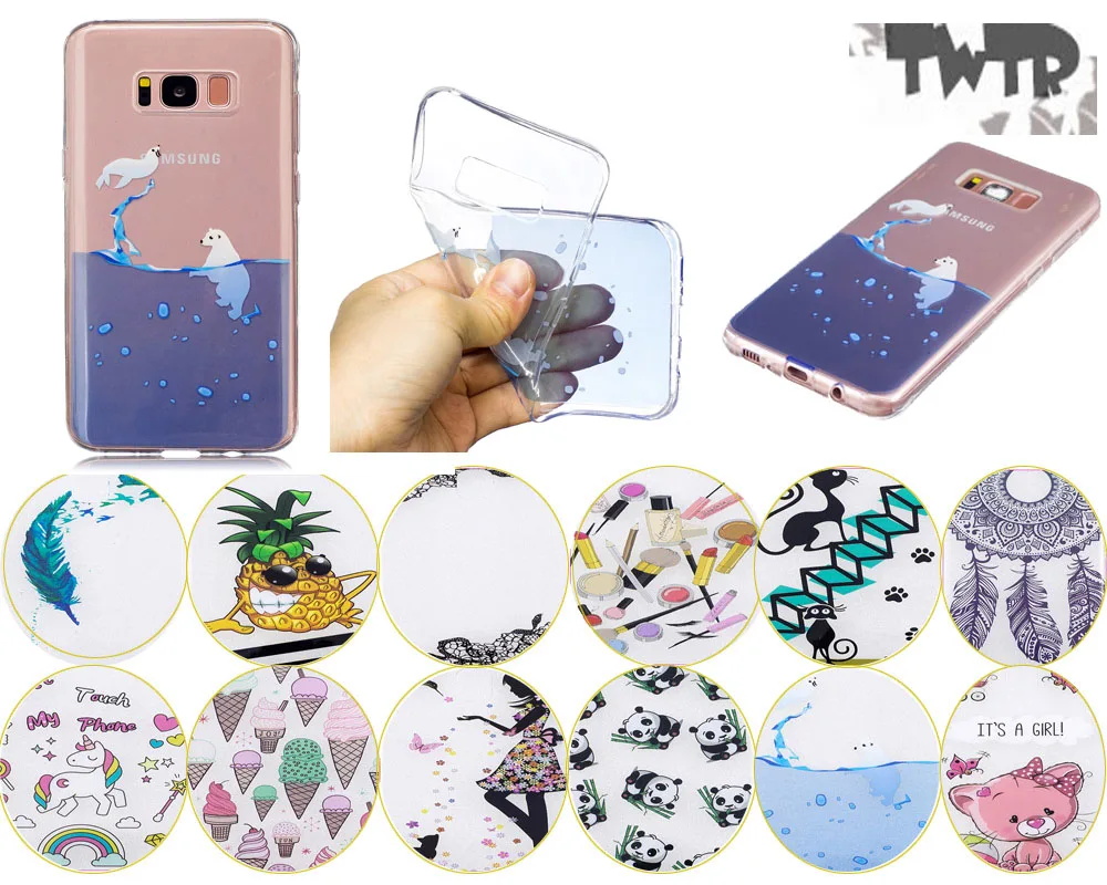 Case G950FD for Samsung Galaxy S8 8S SM-G950FD Phone bumper Cover S 8 G950F SM-G950F TPU soft shell Silicon Housing | Мобильные