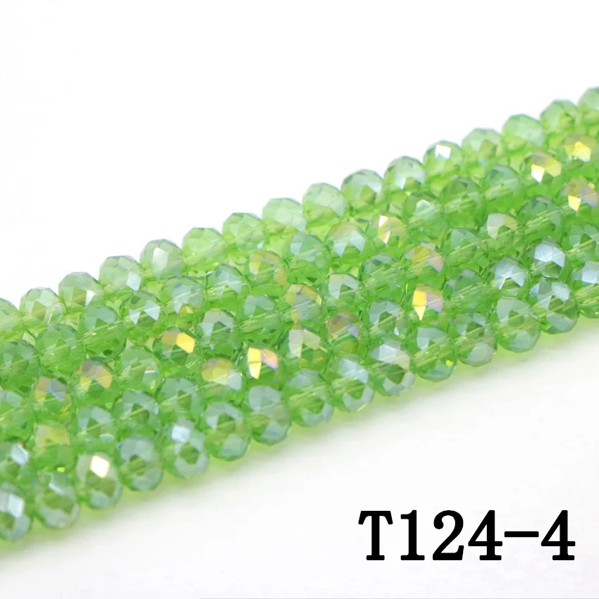 4 Natural green Croatia crystal beads (4)(1)