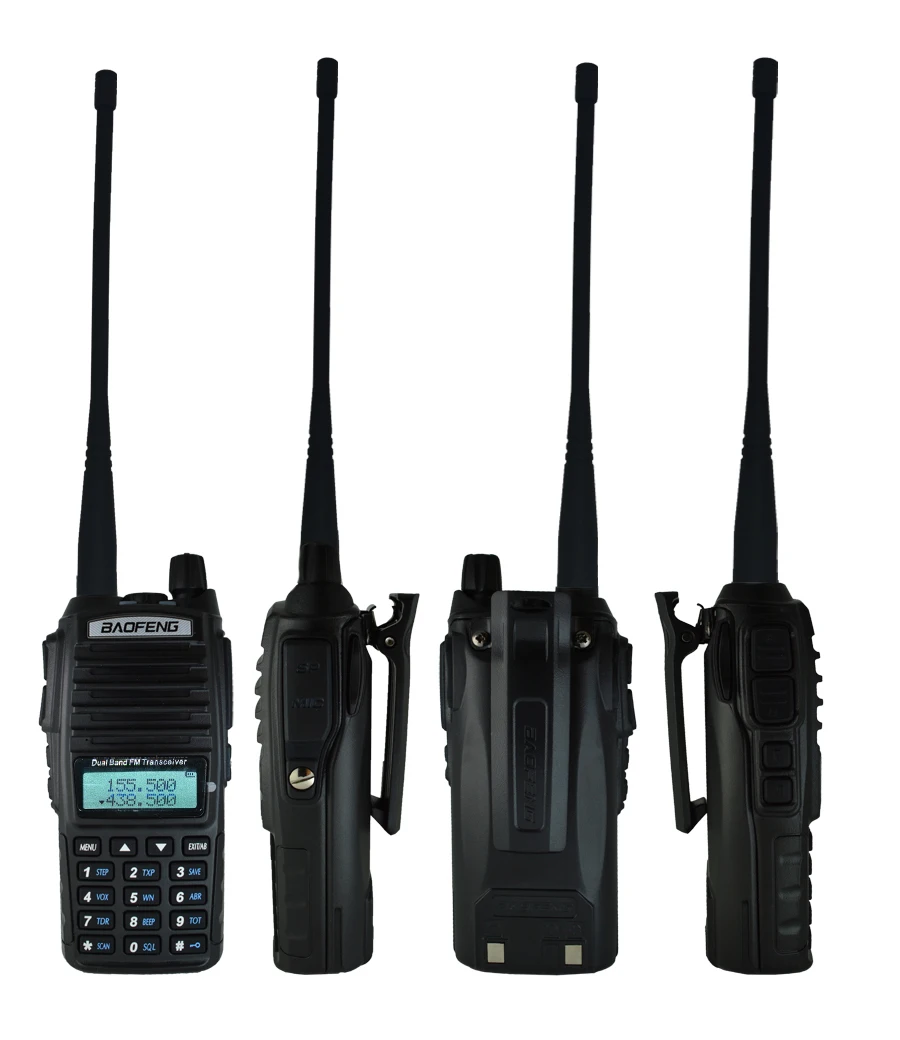 Популярная портативная рация, Baofeng, UV-82, две кнопки PTT, двухстороннее радио Vhf Uhf, двухдиапазонное Baofeng UV 82 UV82, двухстороннее радио