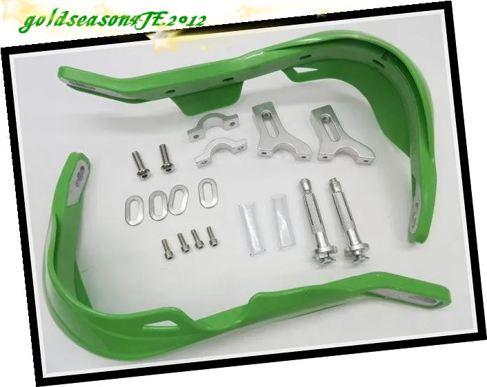 7/8" Green Handguard Raptor Hand Guards Motorcycle MX ATV Snowmobile
